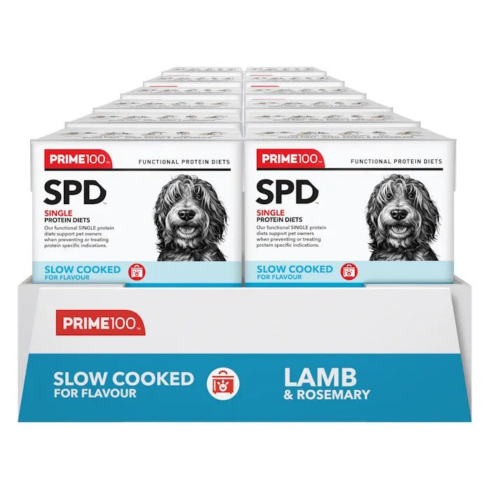 Prime100 - SPD Slow Cooked - Lamb & Rosemary - Tray of 12 x 354g