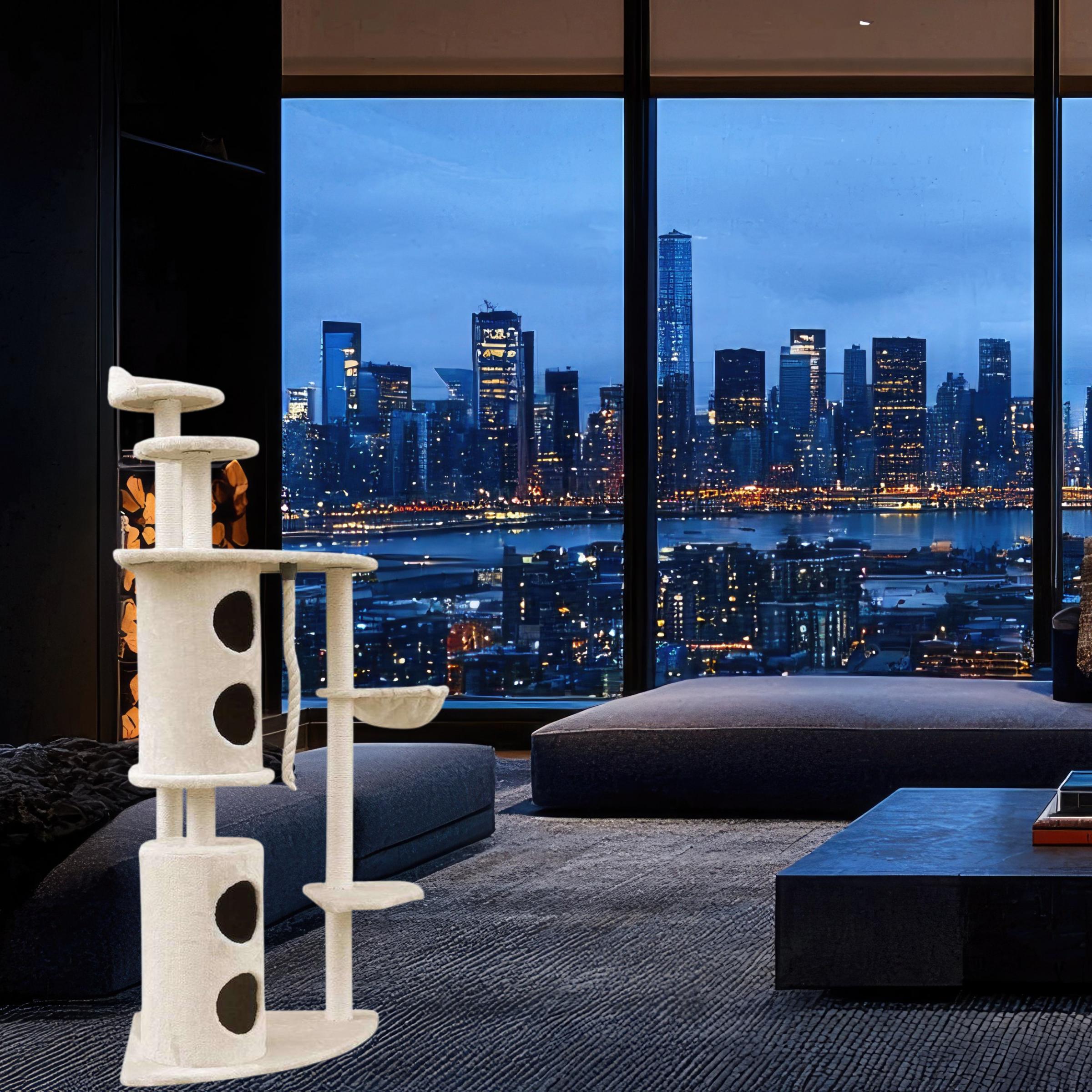 XL Tree House -Beige 170cm