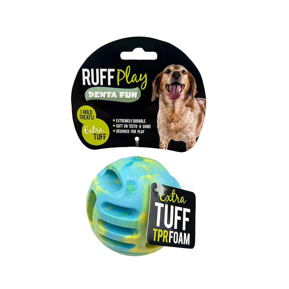 RUFF Play - Denta Fun - Foam Treat Ball