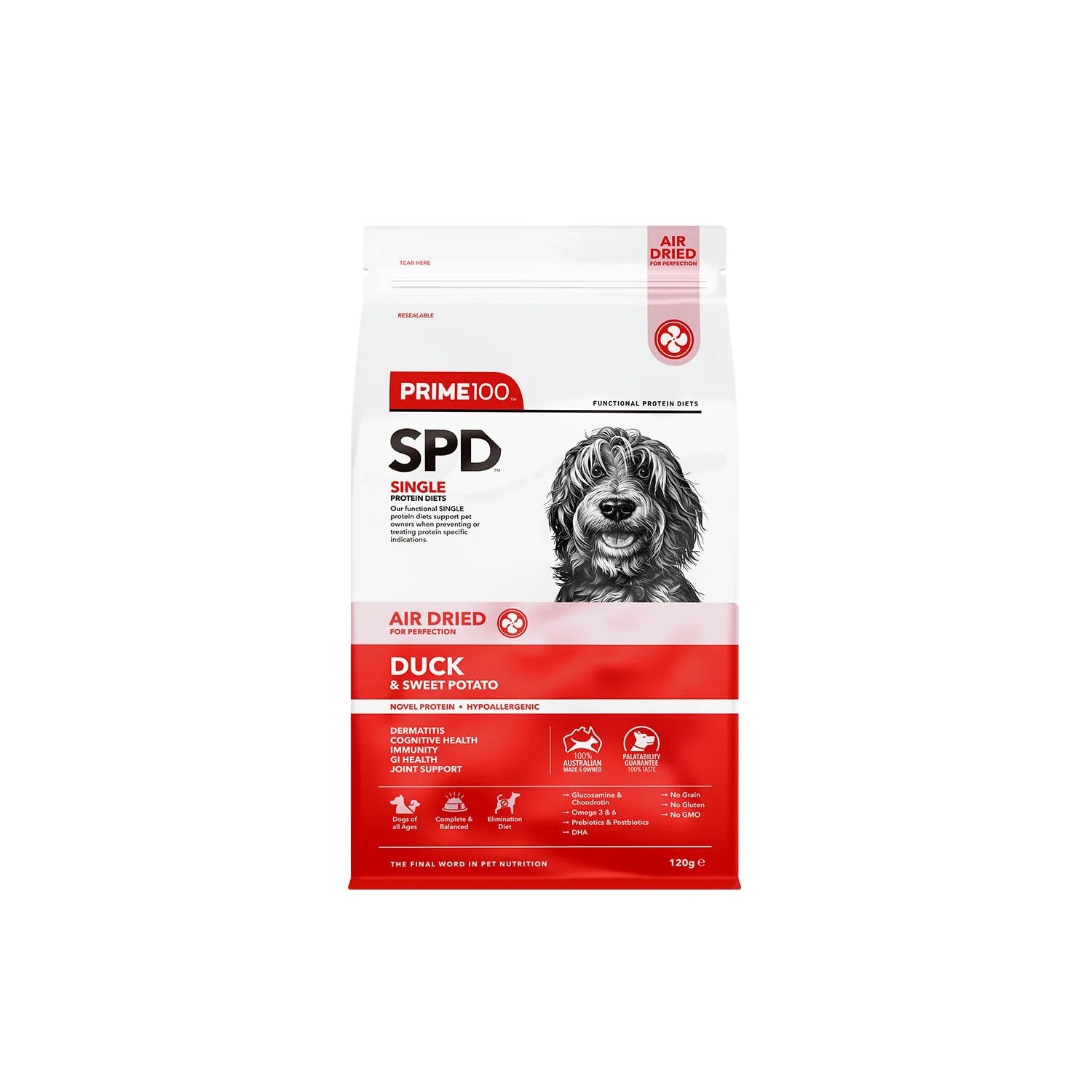 Prime100 – SPD Air Dried – Duck & Sweet Potato