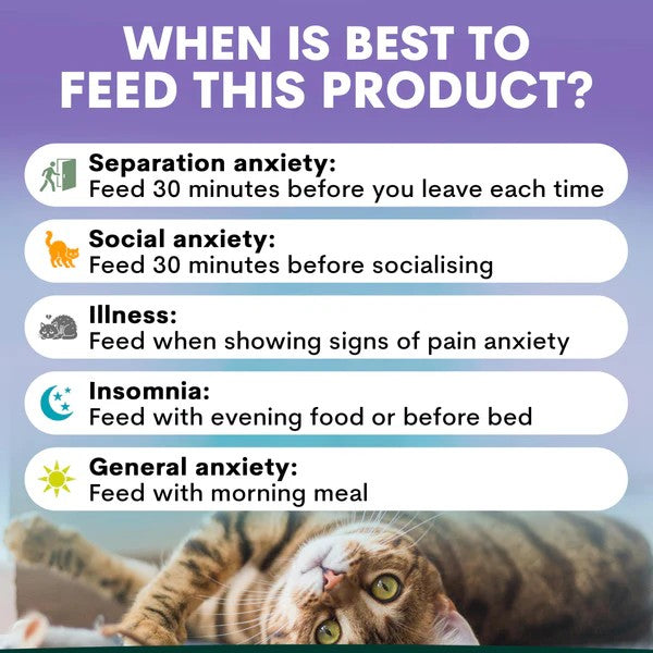 PetzPark - Stress + Anxiety - For Cats - 90g Powder