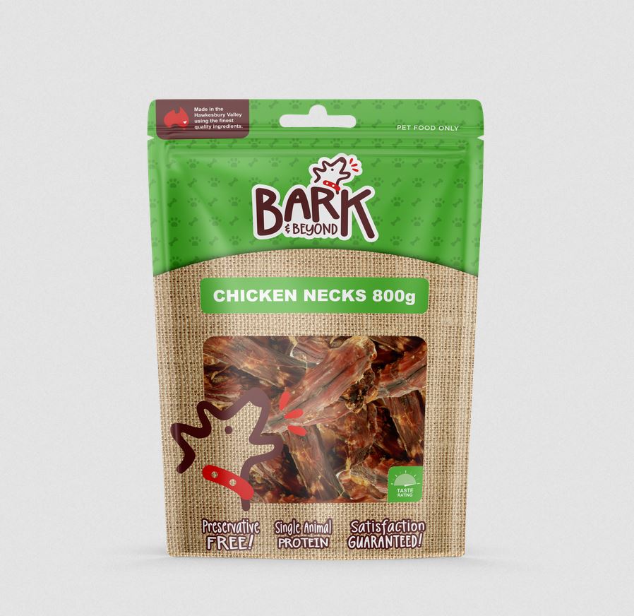 Bark & Beyond – Chicken Necks 800g