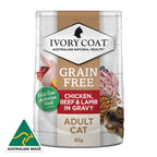 Ivory Coat – Six flavours Pouches – Adult Cat – GRAIN FREE