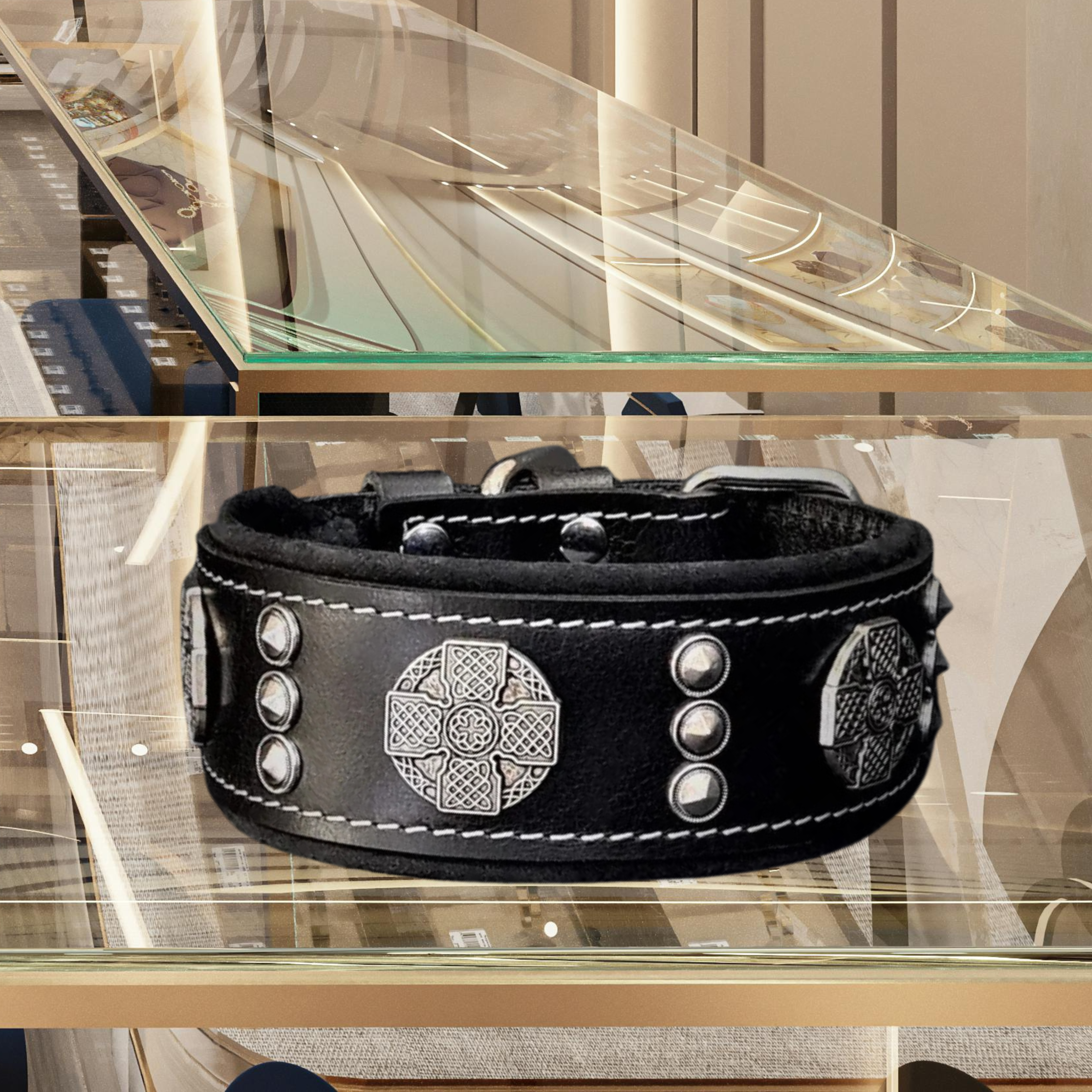 Maximus Collar Brown and Black