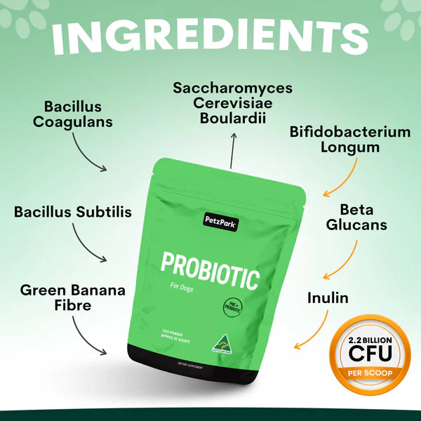 PetzPark – Probiotic Supplement – For Dogs 153g