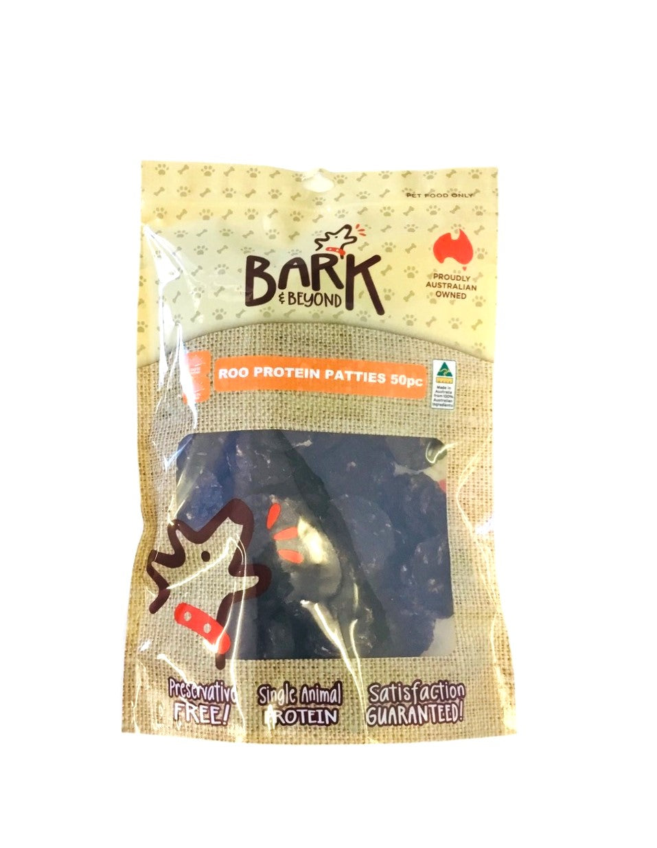 Bark & Beyond - Roo Protein Patties - 12pc