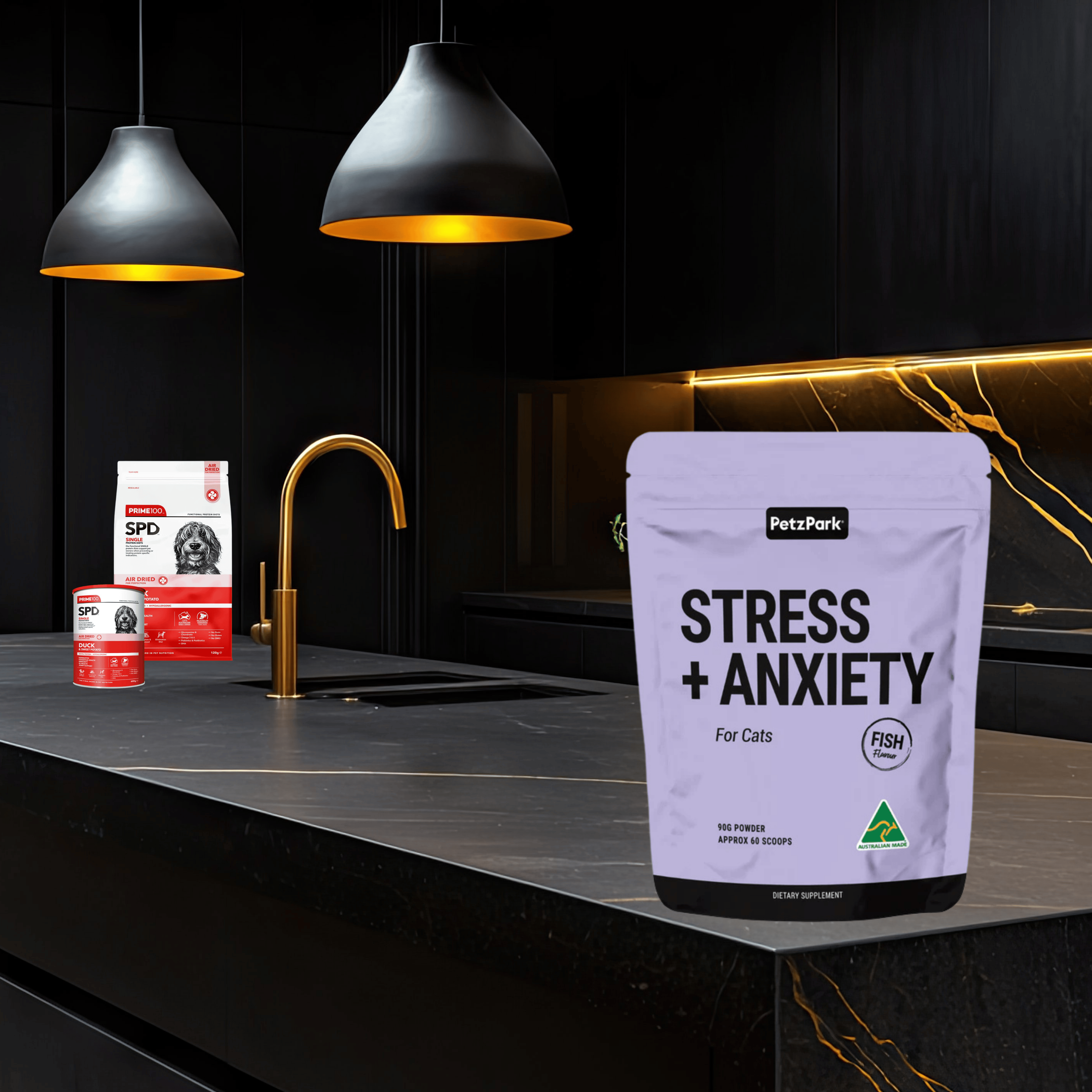 PetzPark - Stress + Anxiety - For Cats - 90g Powder