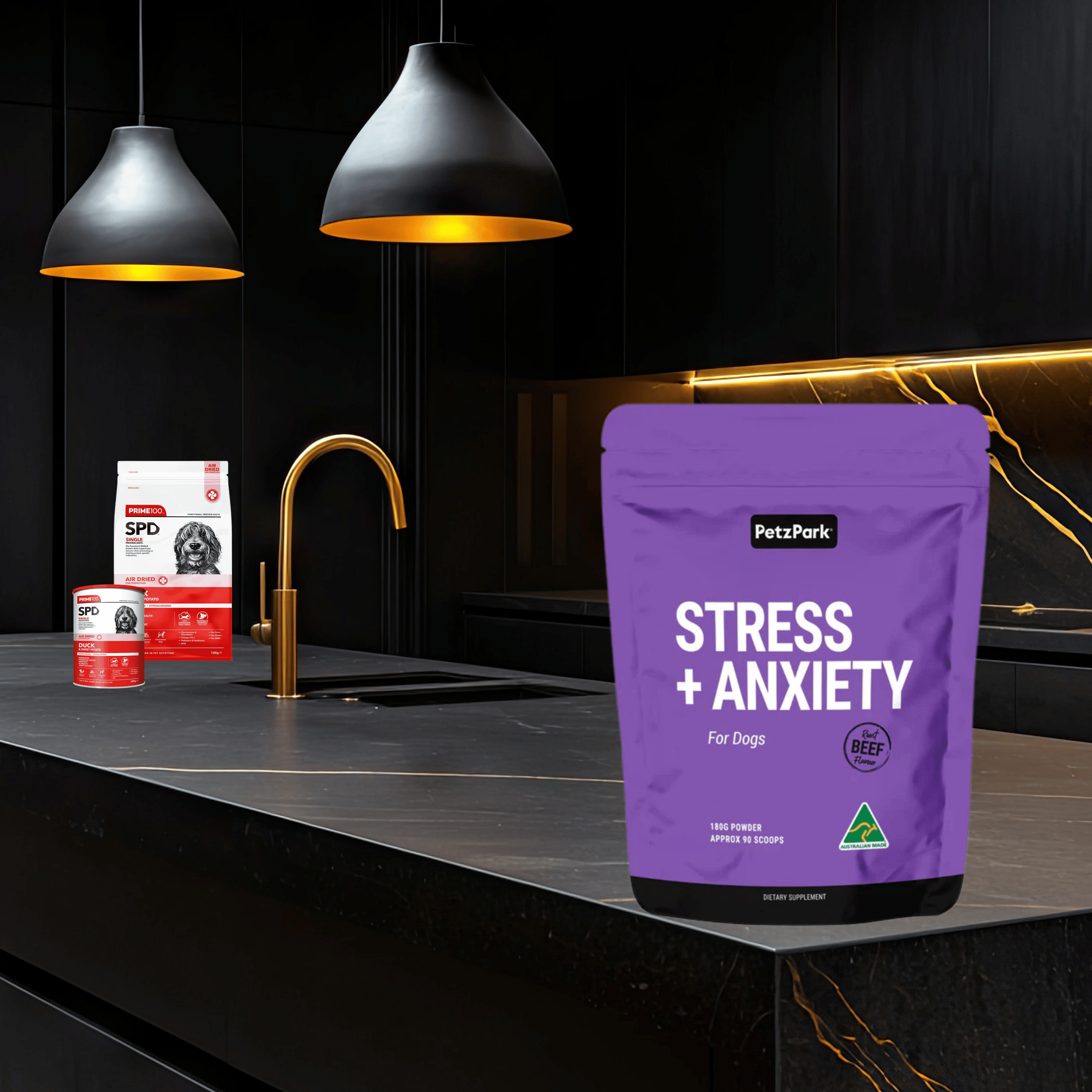 PetzPark – Stress + Anxiety Supplement – For Dogs 180g