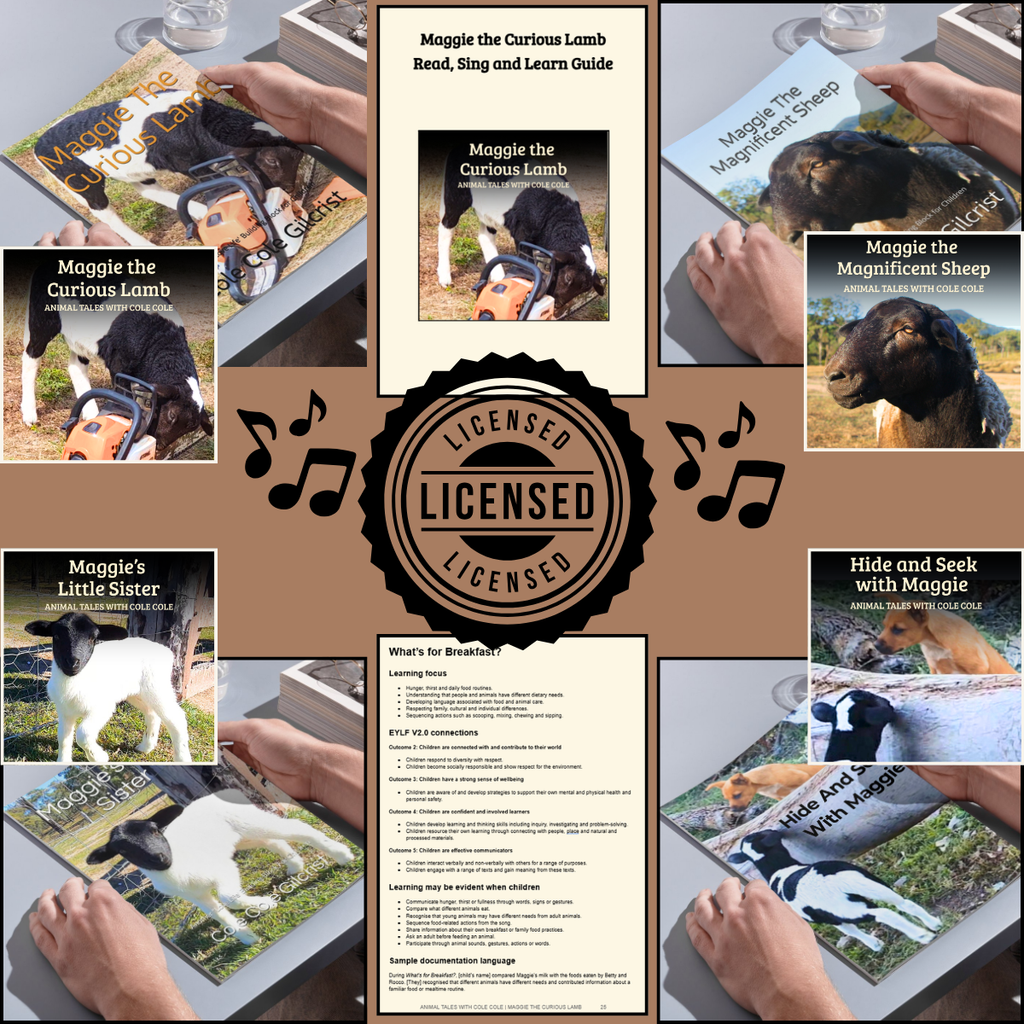 Animal Tales With Cole Cole – Complete Book & Digital Single-Service Collection