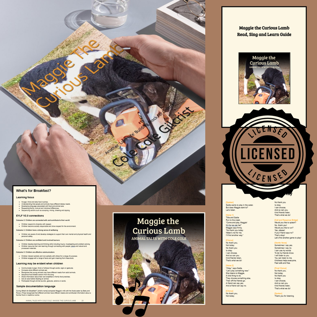 Maggie the Curious Lamb – Paperback & Digital Family Pack