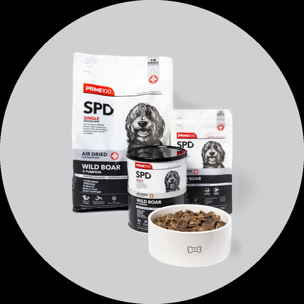 Prime100 - SPD Air Dried - Wild Boar & Pumpkin - 2.2kg