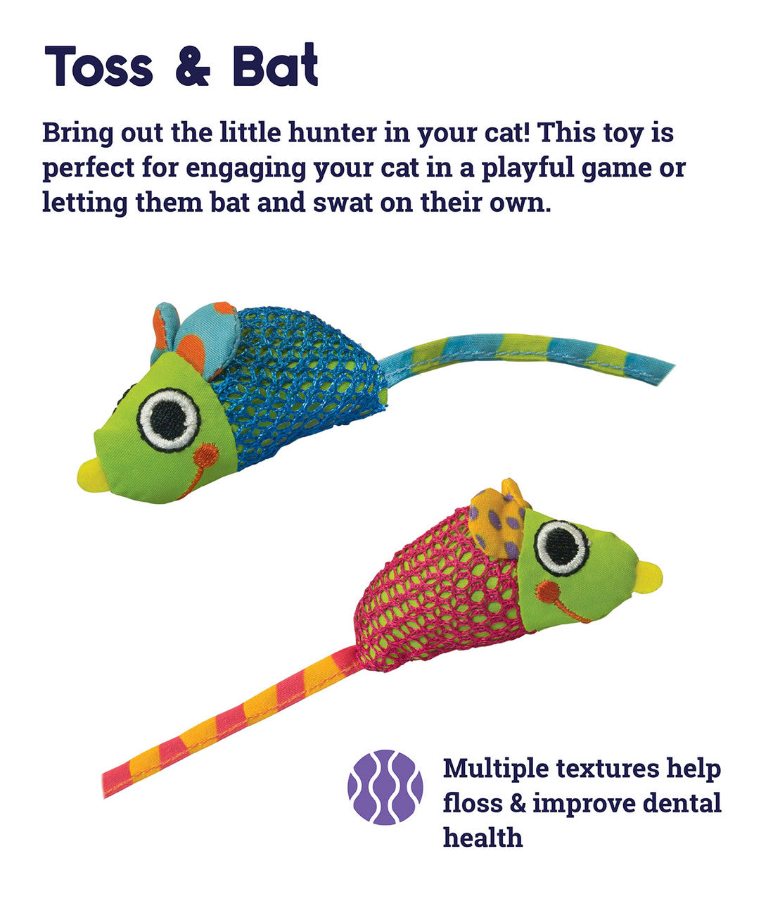 Catstages – Catnip Chew Mice