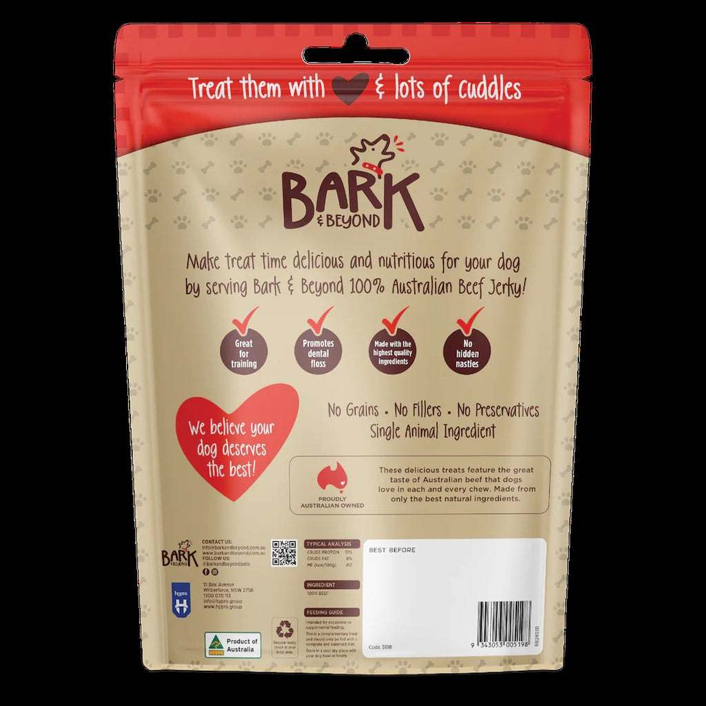 Bark & Beyond – Beef Jerky 450g