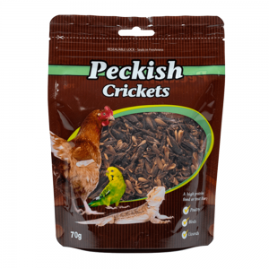 Peckish - Crickets - 70g